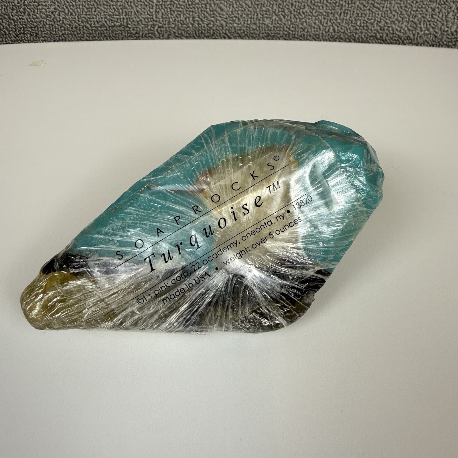 T. S. Pink Corp – Soap Rockettes -Turquoise – New-Sealed – 5 Ounces Soap Rocks