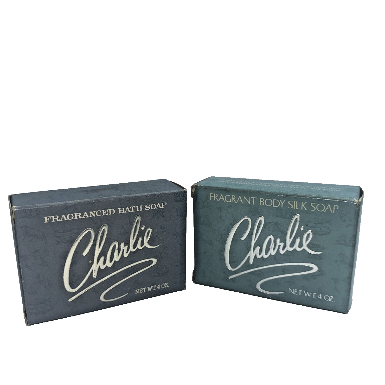 Charlie Fragranced Bath Soap & Fragrant Body Silk Bar Soap Mixed Lot of 2 Revlon