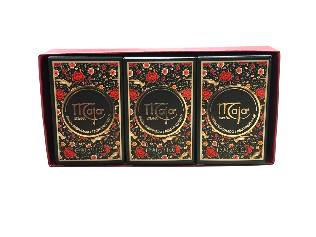 Maja Rectangular Soap 3-Pk 3.1 oz each soap