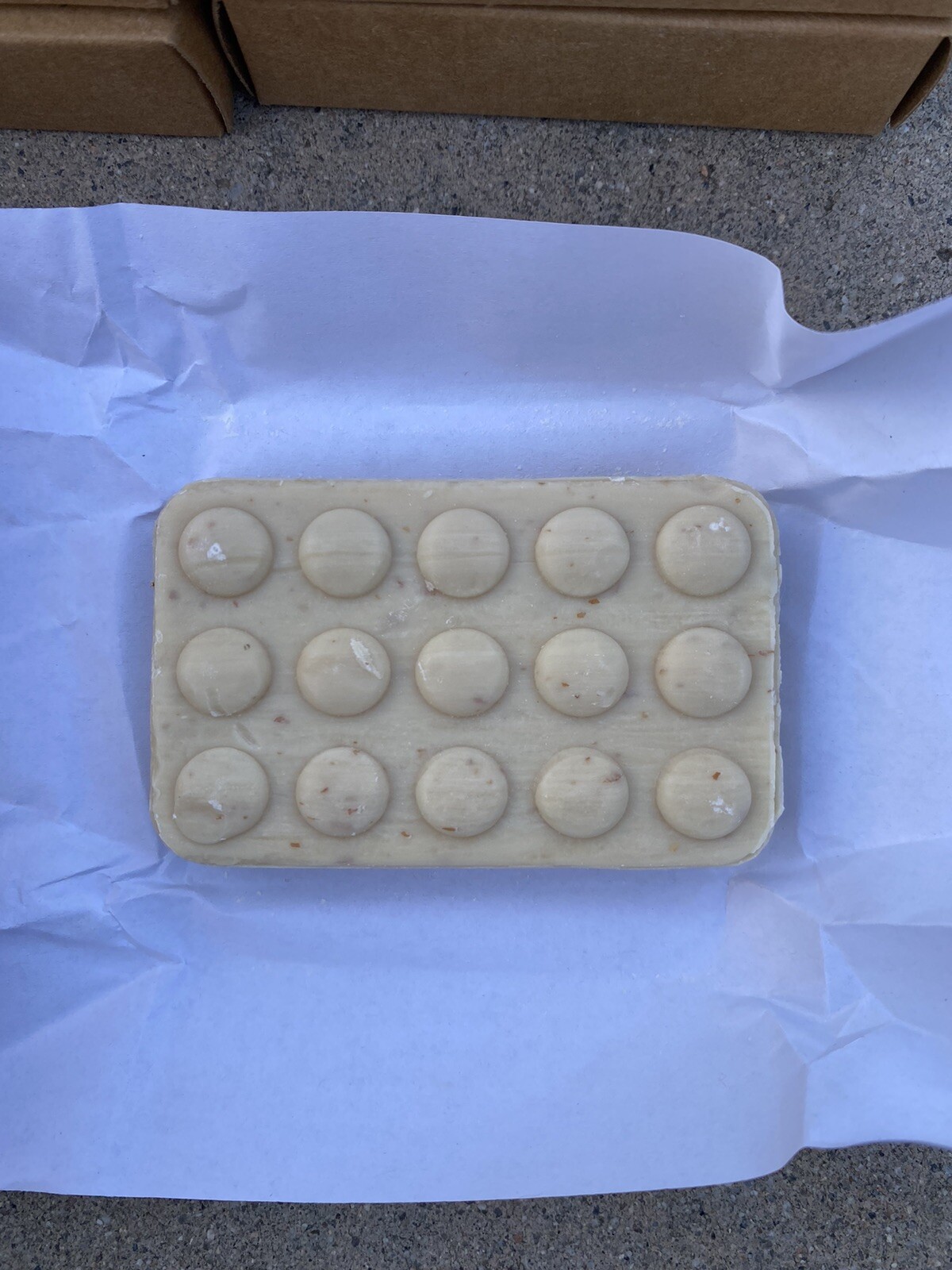 Terra Green Oatmeal Massage Soap Bar 1.85 oz Lemongrass Fragrance Lot of 10 Bars
