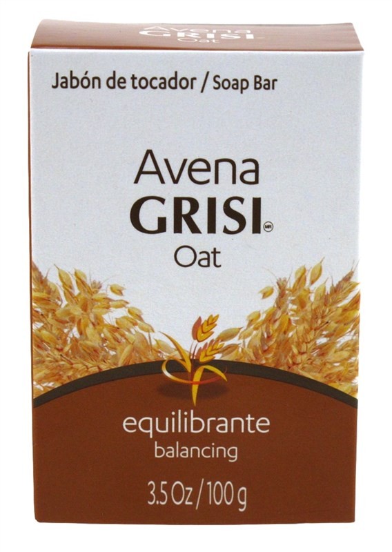 (3 PACK) Grisi Bar Soap Oat Balancing 3.5oz