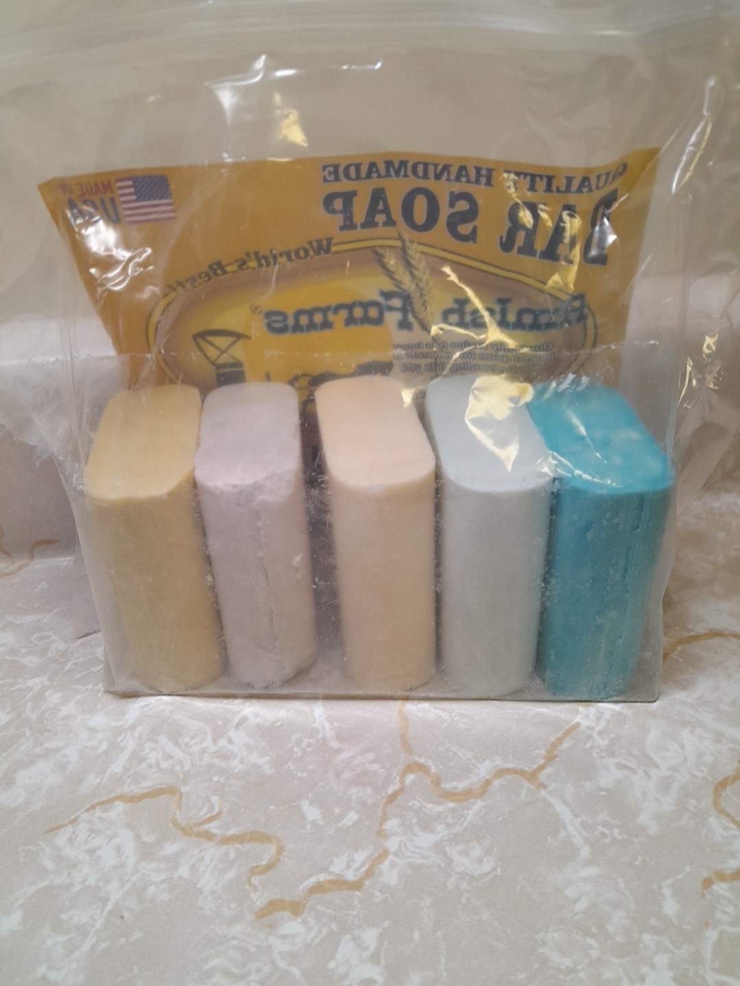 Amish Farm Bar Soap Pack Of 5 Huge Bars 5oz Each Soap Made In USA Scented