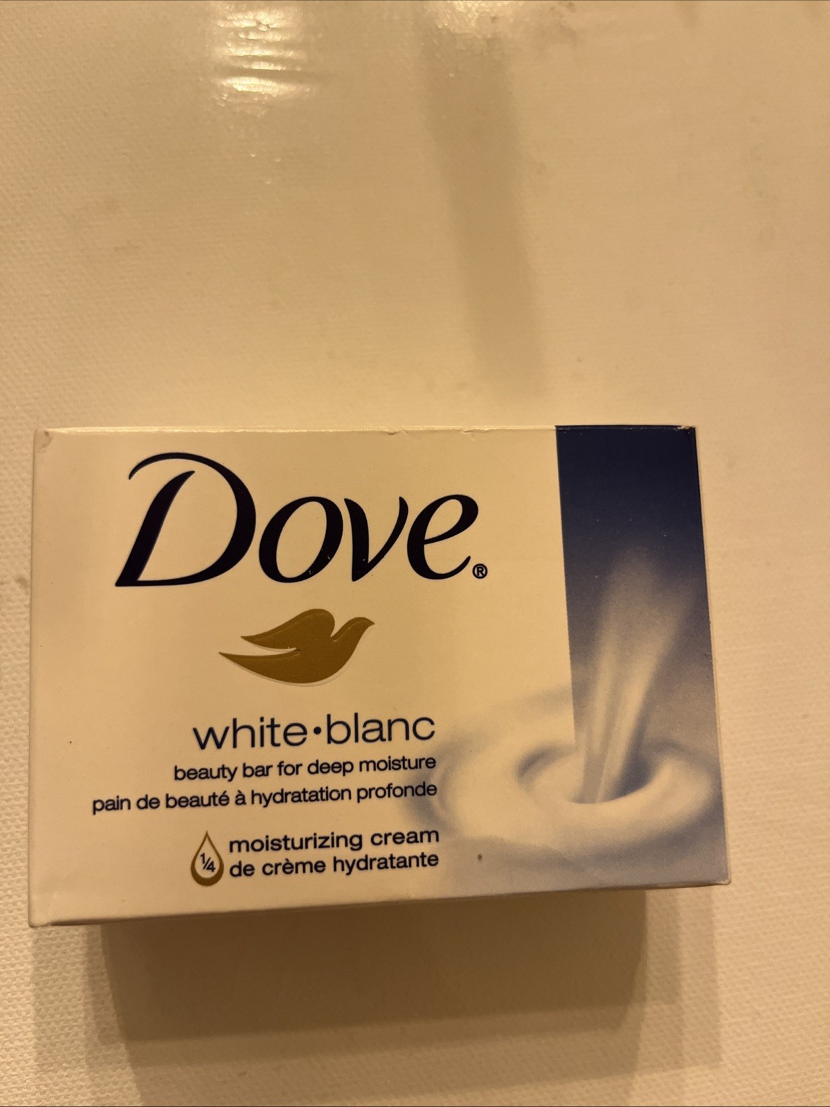 Discontinued Dove White Beauty Bar Deep Moisture 1/4 Moisturizing Cream Bars