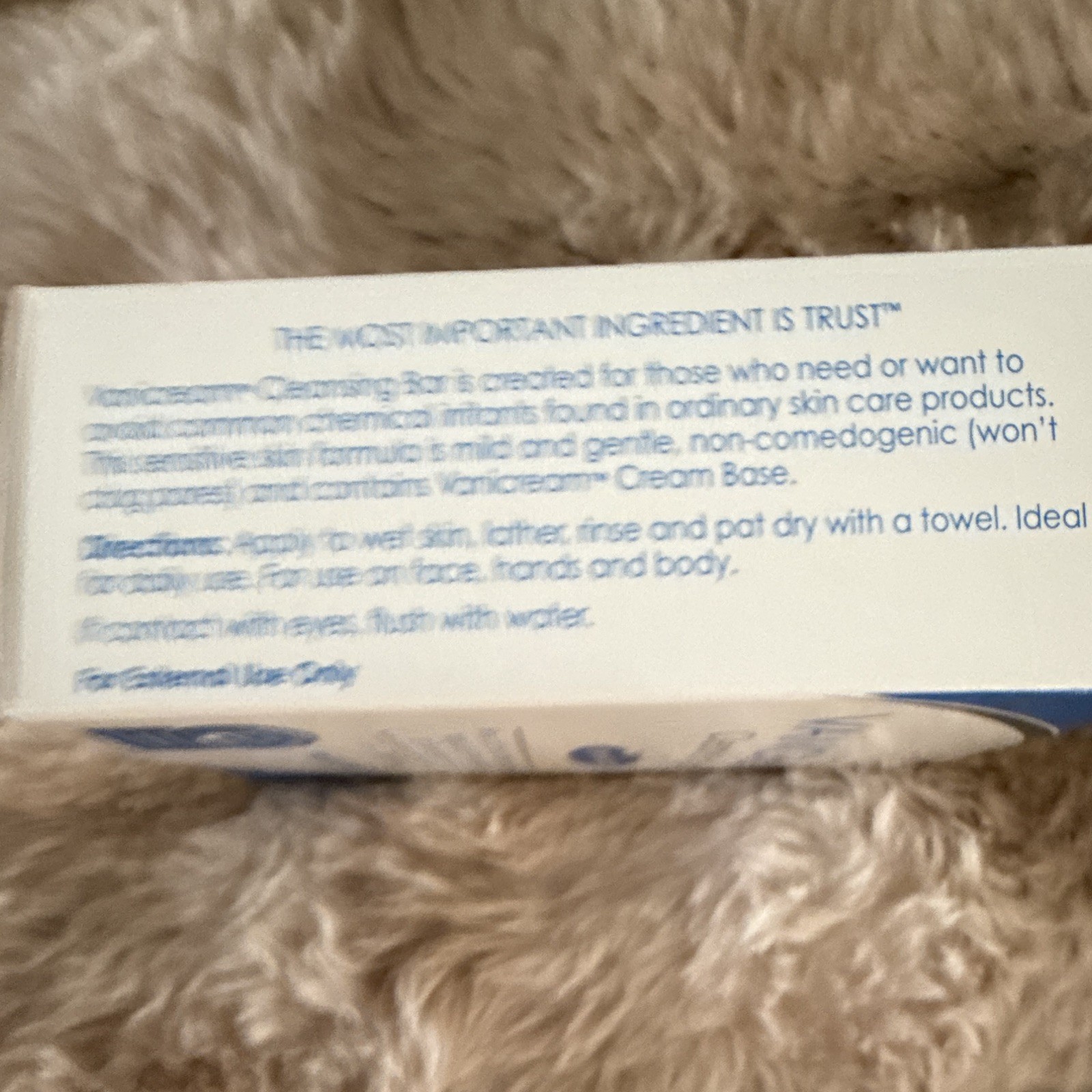 Vanicream Cleansing Bar Soap Sensitive Skin Fragrance-Free Gluten-Free 3.9 oz