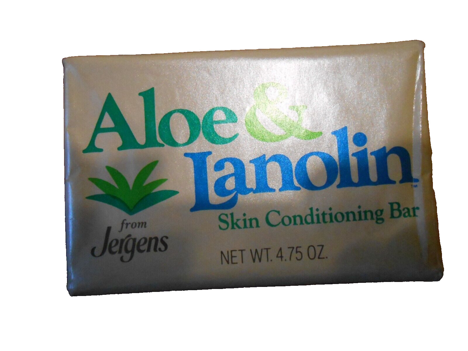 JERGENS ALOE & LANOLIN Soap Bar (4.75 oz. size) – ONE BAR NEW IN PACKAGE