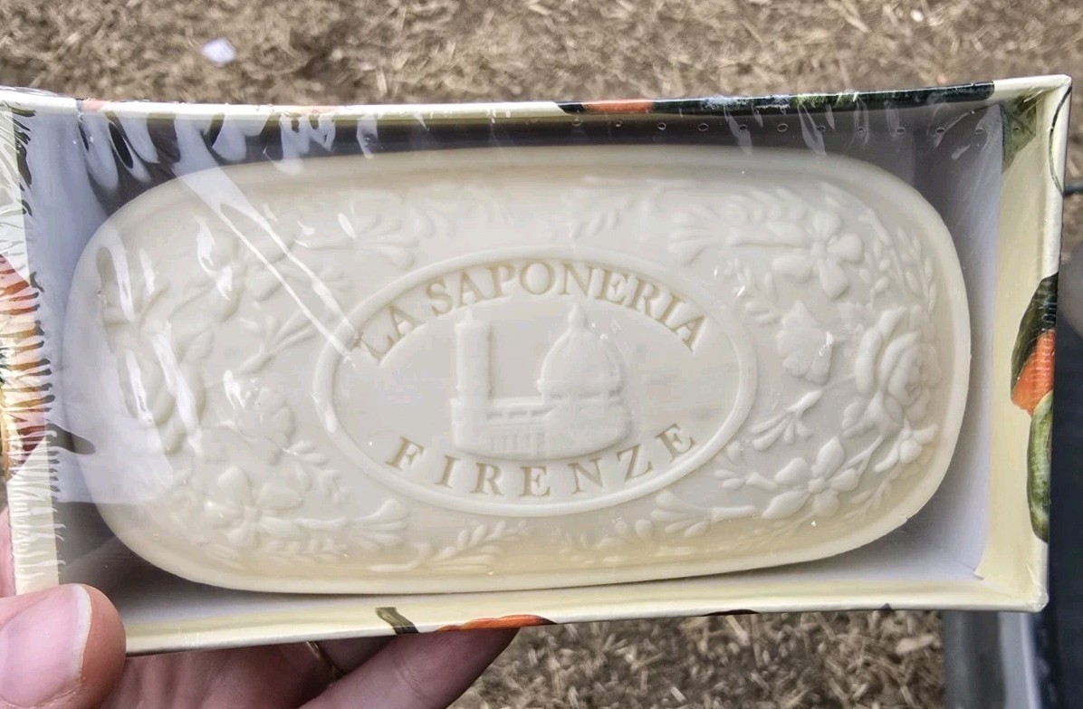 La Saponeria Firezne Harvest Tuscan Pumpkin Scented Soap 10.5 Oz New Sealed