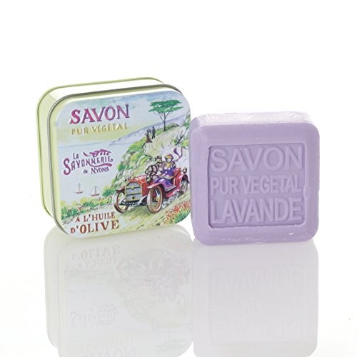 La Savonnerie de Nyons Soap tin Box Balade Multicolor 3 5oz Vintage Standard