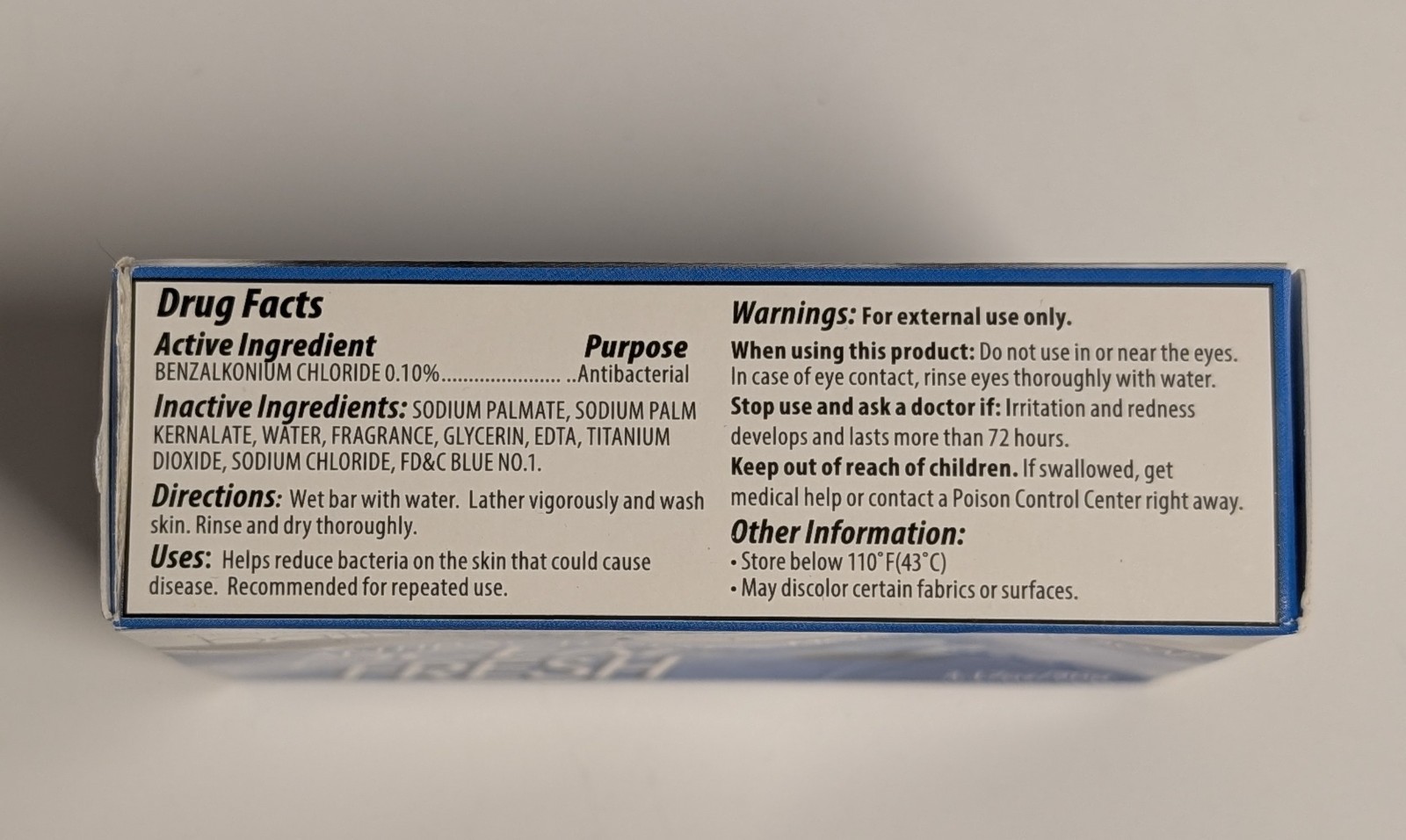 HealthSmart 8 Bar Soaps Moisturizing Antibacterial OCEAN FRESH 3.17oz Turkey