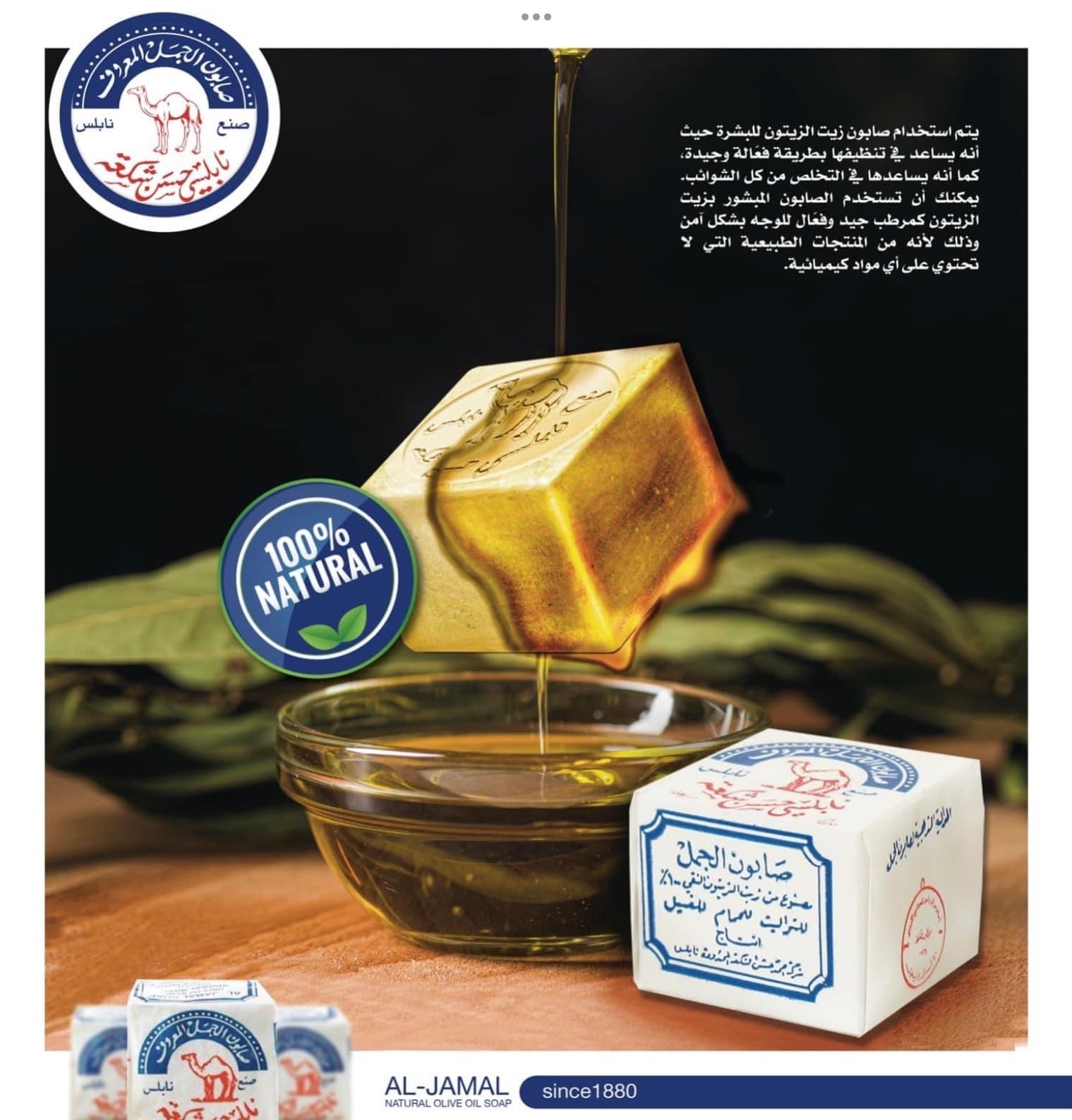 ~ Palestinian Olive Oil Soap Bar Handmade West Bank Holy Land Organic Natural…