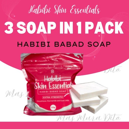 Habibi Skin Essential BABAD Soap Bar Soap 210g (2 Pack)