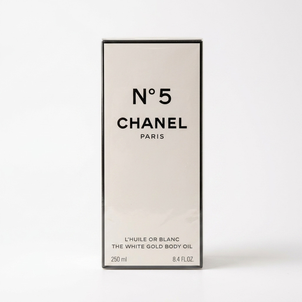 CHANEL NO 5 THE WHITE GOLD BODY OIL 250 ML / 8.4 OZ