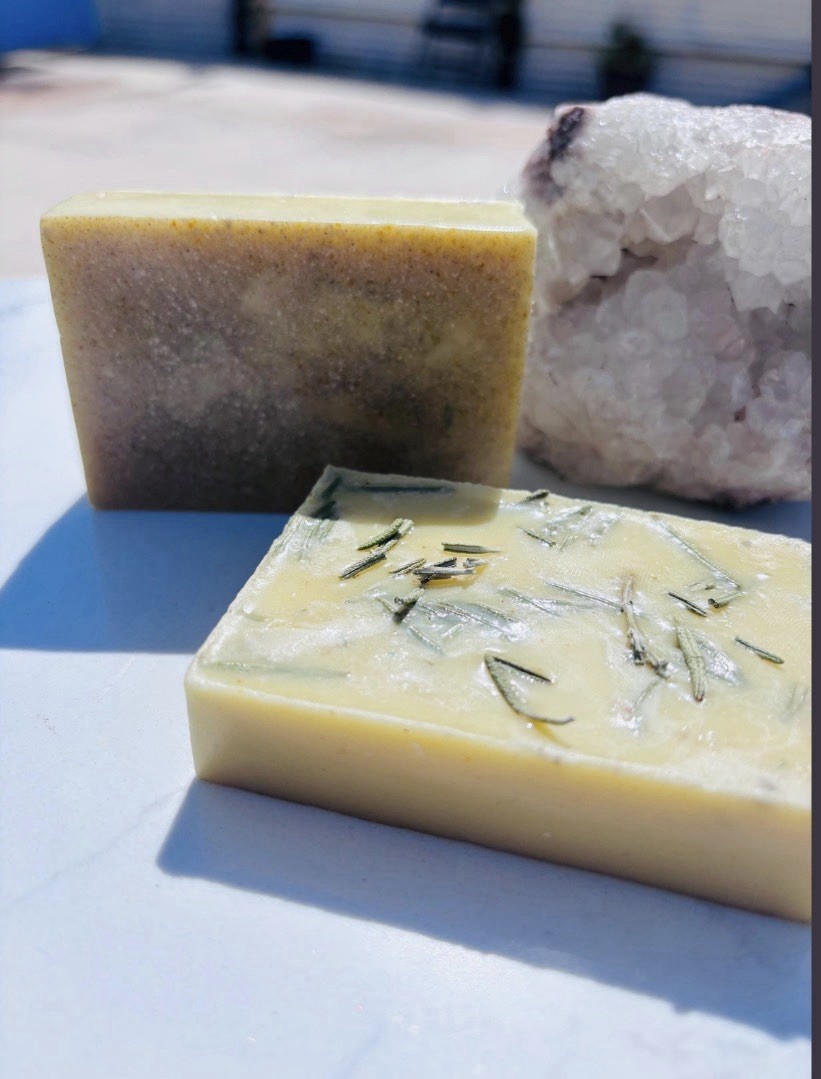 My Witchy Feelings Jabon de Azufre Sulfur Handmade Rectangular Body Bar Soap