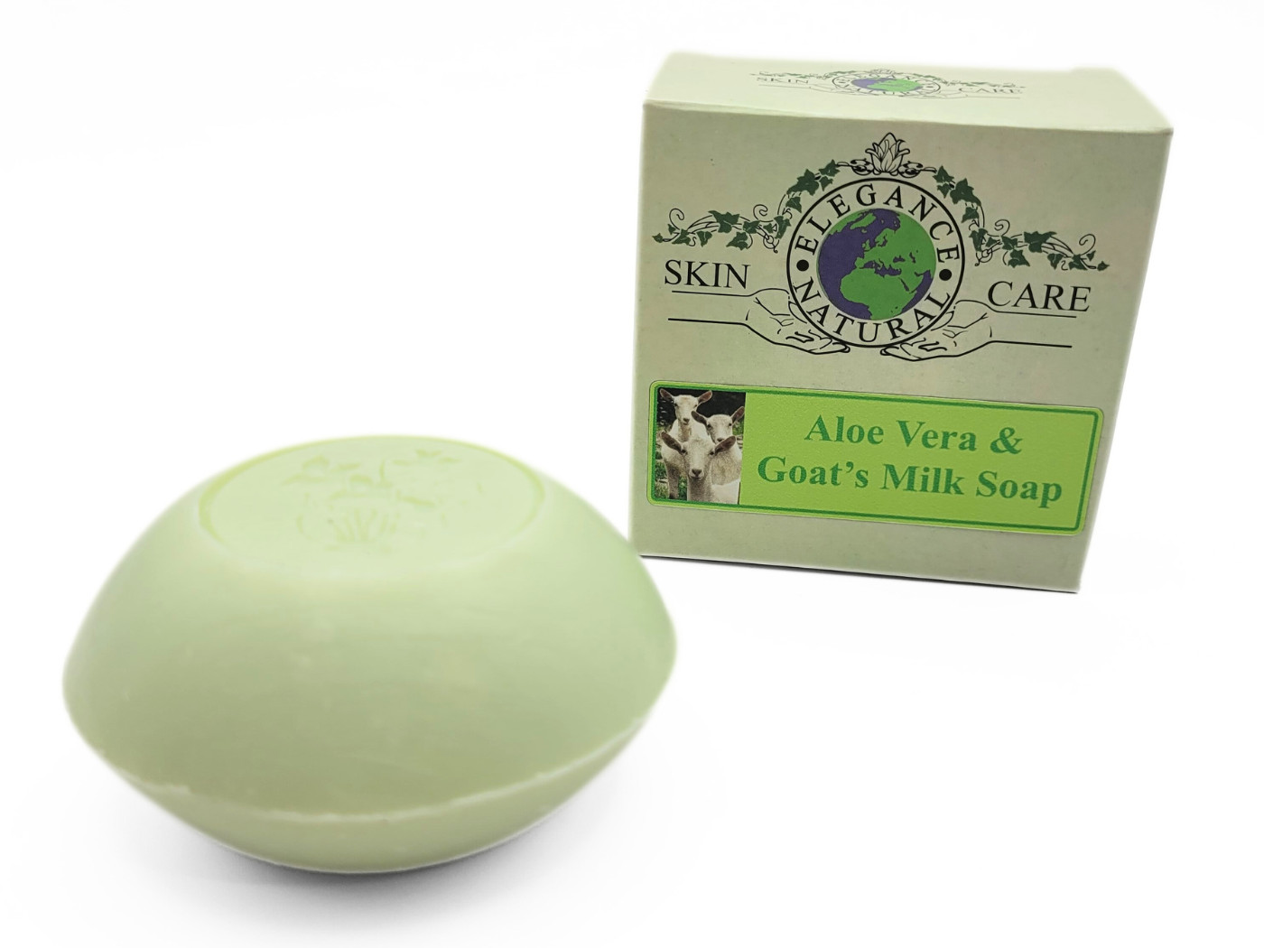 Goats Milk & Aloe Vera Soap 100g Dry Skin Vegetarian Eczema Psoriasis Dry UK