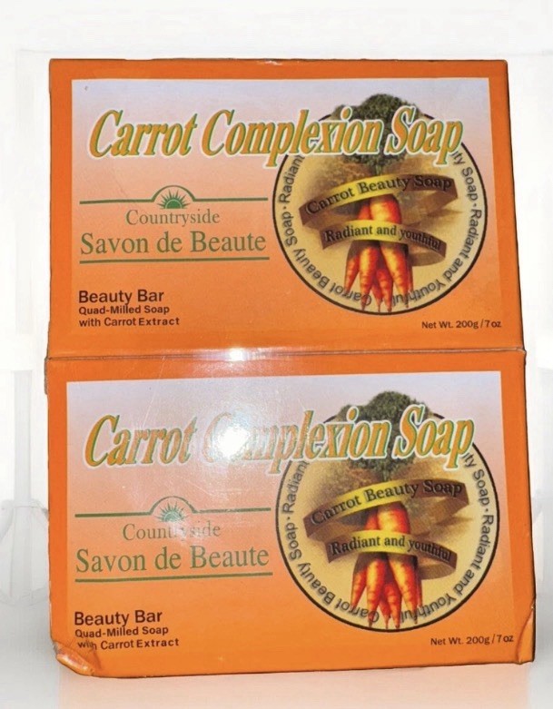 Countryside Carrot Complexion Soap Beauty Bar 7 oz Paraben-Free Phthalates-Free