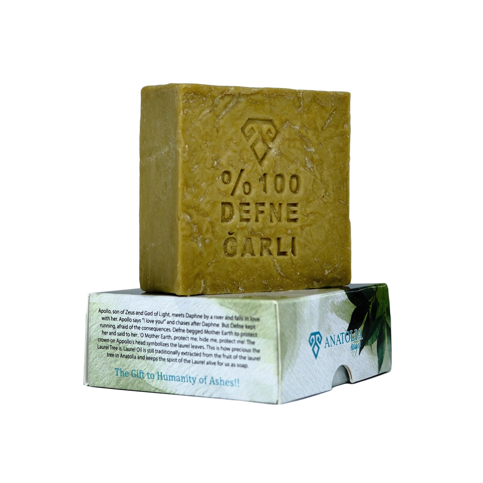 Anatolia Soap Antioch Collection Laurel Oil Shampoo Bar 5 oz – Handmade Soap,…