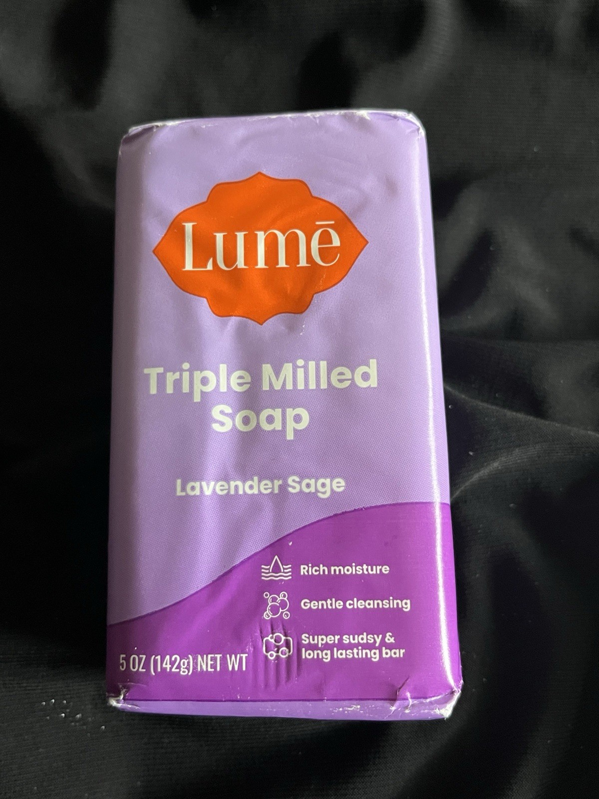 Lume Triple Milled Soap Full Size 5oz Lavender Sage