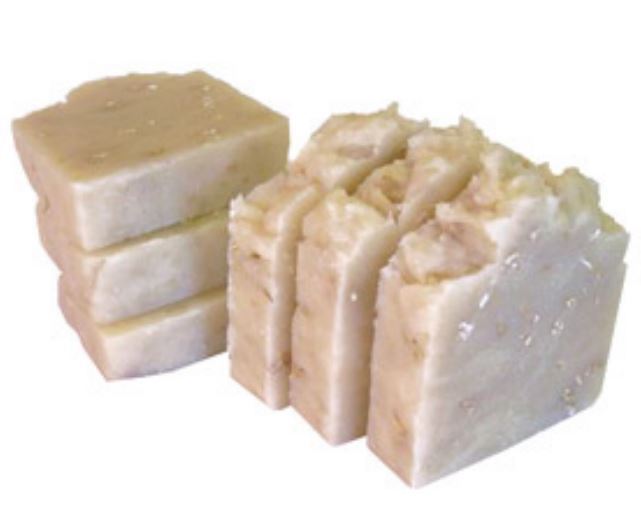 MANGO BUTTER HANDMADE SOAP ~ OATMEAL MILK & HONEY ~ 6 LG.MANGO BUTTER SOAP BARS