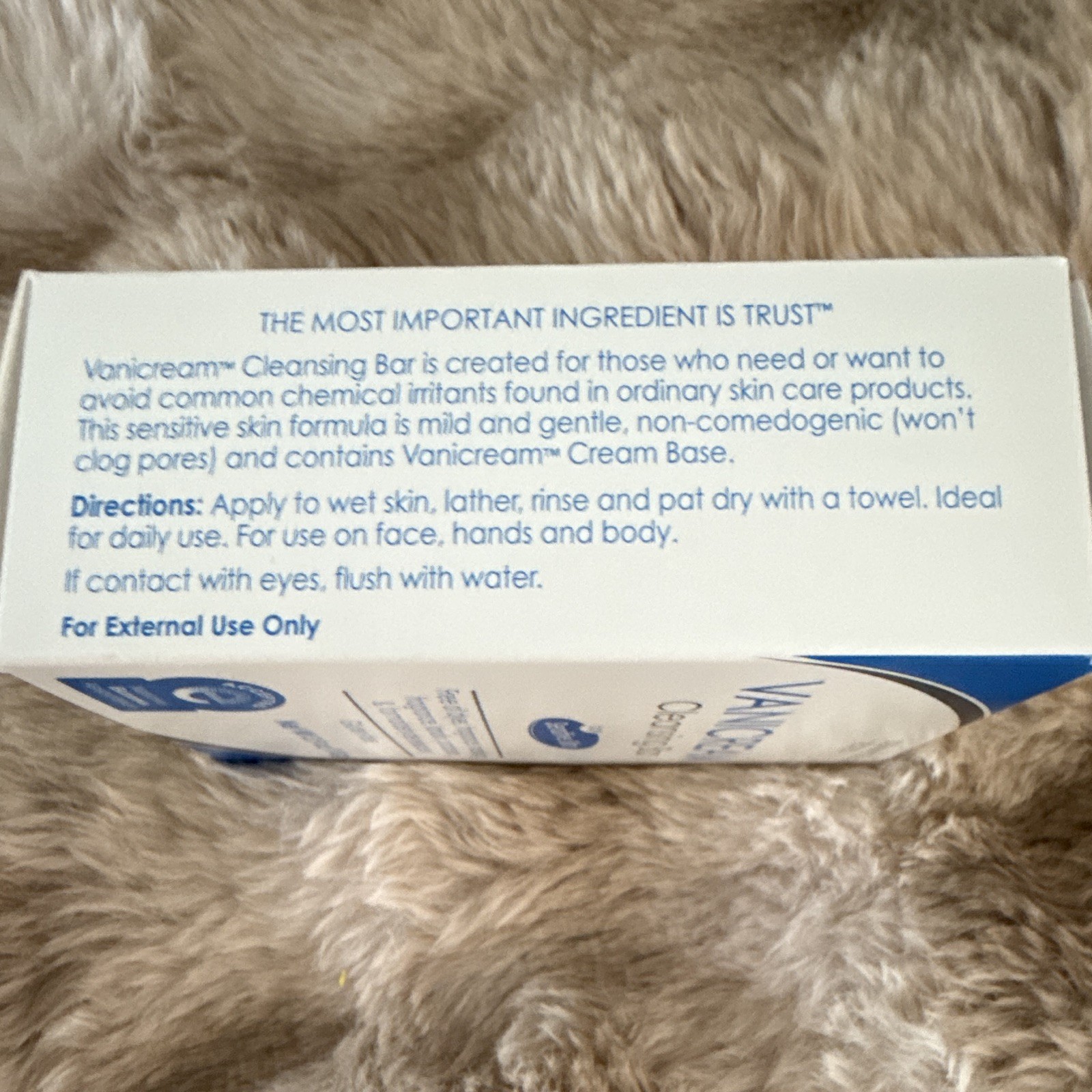 Vanicream Cleansing Bar Soap Sensitive Skin Fragrance-Free Gluten-Free 3.9 oz