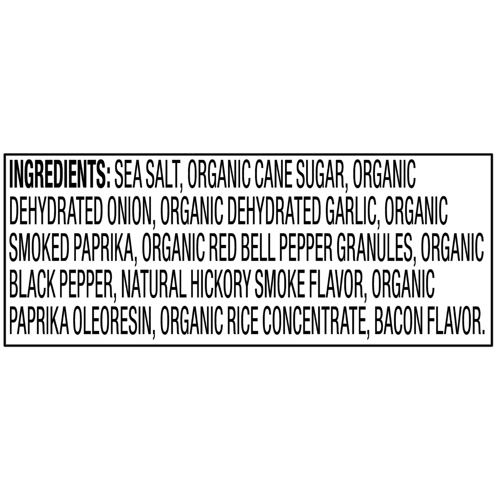 (2 pack) bettergoods Organic Bacon Flavored Sea Salt, 5.3 oz each