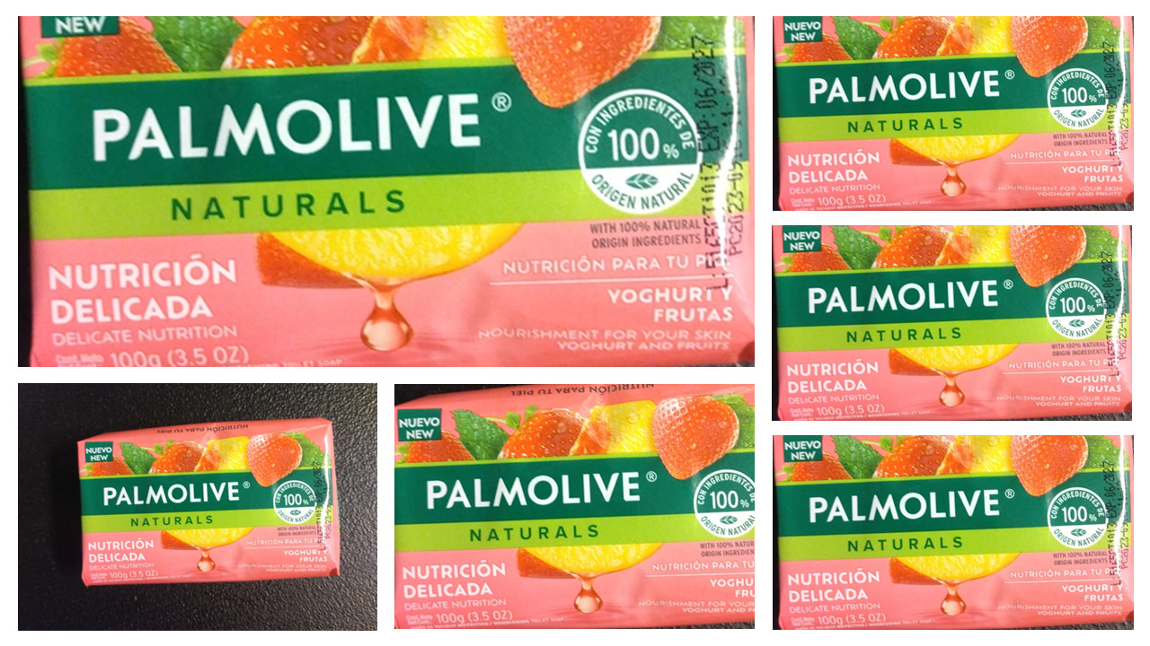 12 X Palmolive Bar Soap Delicate Nutrition Nourishment Your Skin Yoghurt Fruits