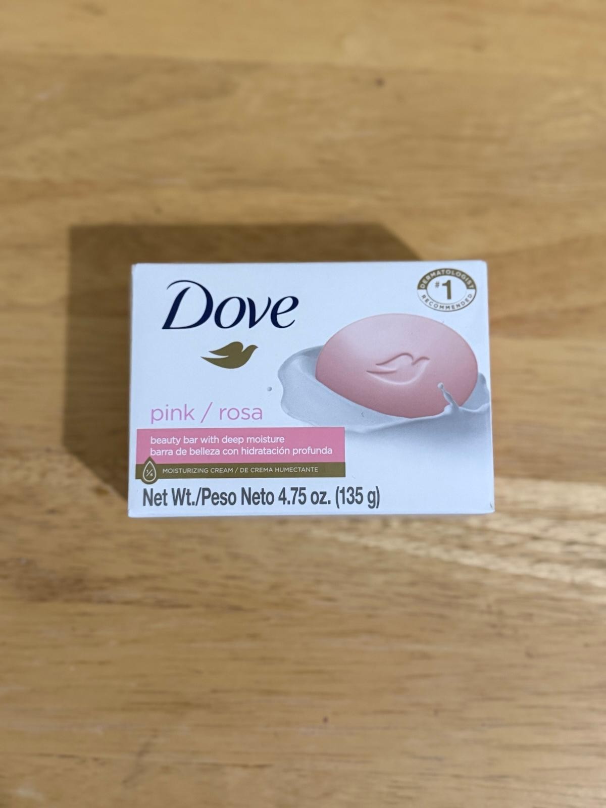 Dove Pink Beauty Bar Soap 135g Each – Pack of 12 Bars Moisturizing Beauty Soap