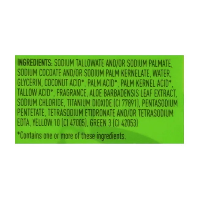 Zest Soothing Aloe Deodorant Bar Soap Aloe Scent Bonus Size 2-Pack 4.12 oz
