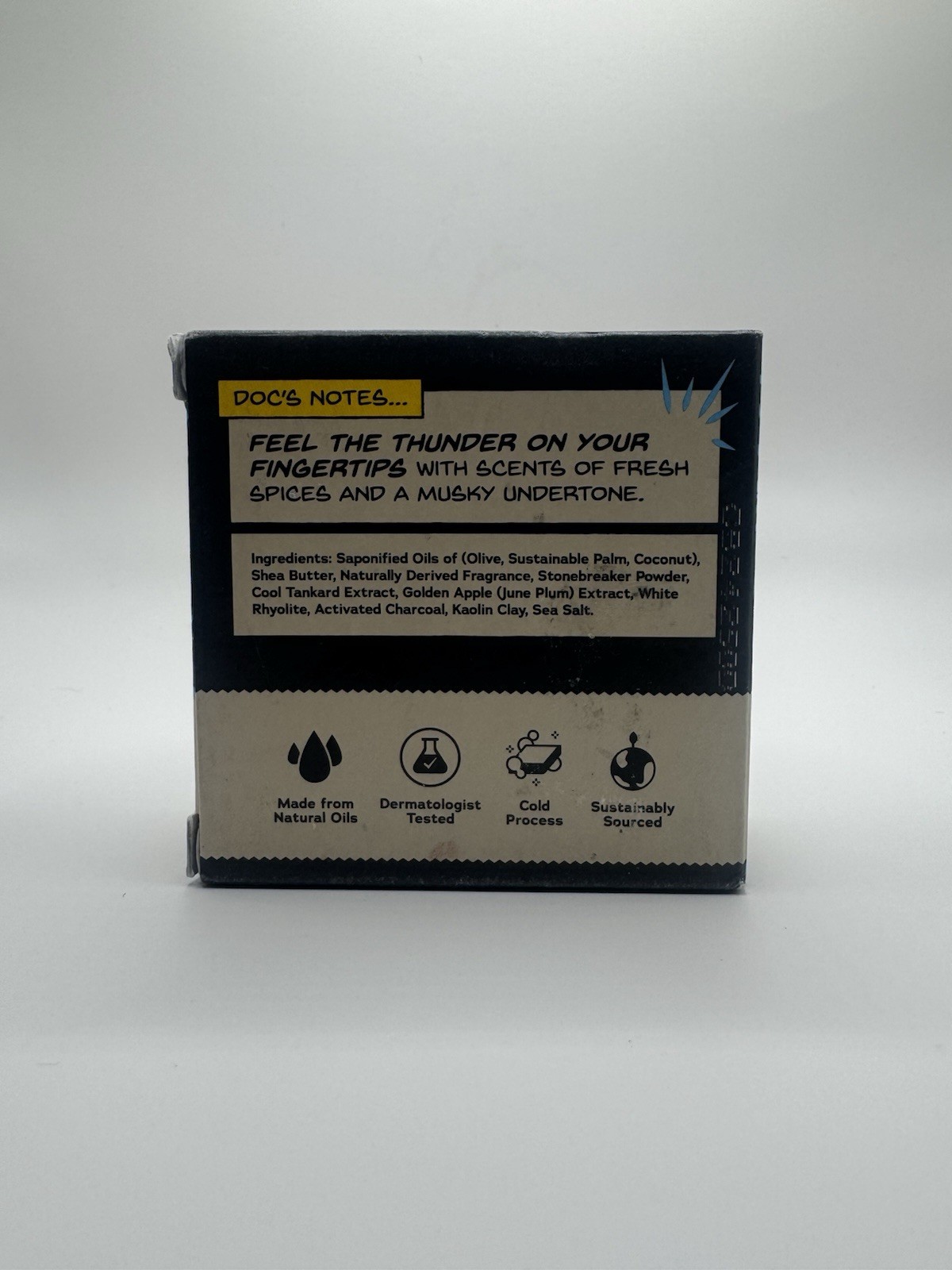 Dr. Squatch Divine Storm Medium Grit Thor Limited Edition Bar Soap New