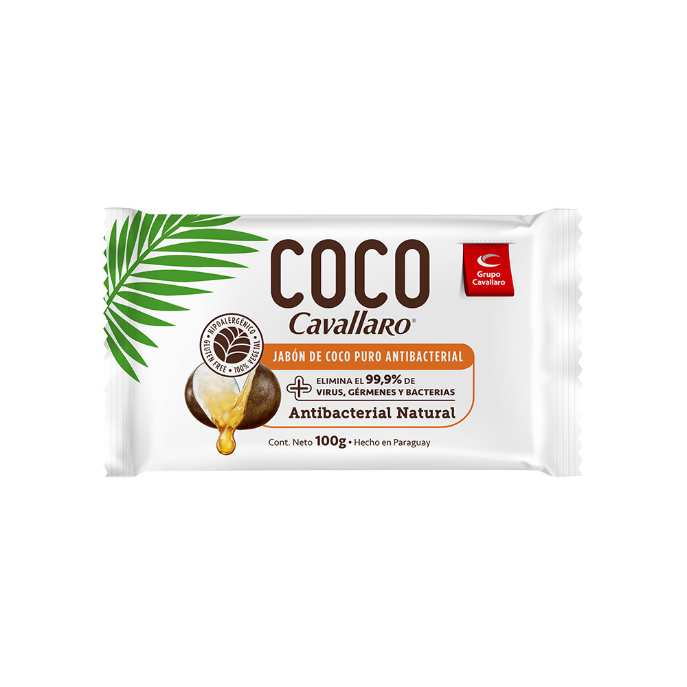 Pack 3- Pure Coconut Bar Soap (100g) – Coco Cavallaro