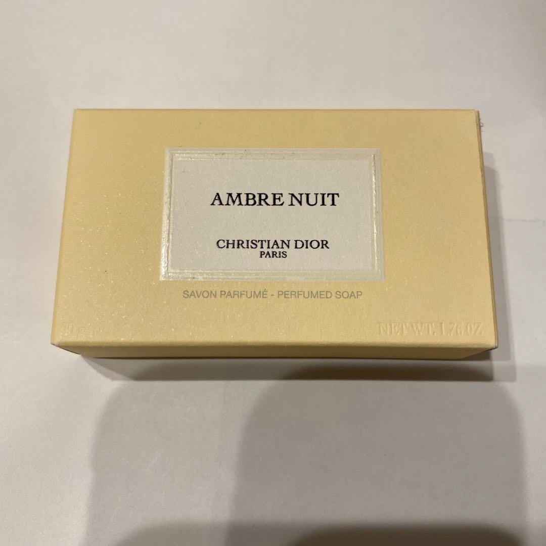 Christian Dior Body Bath Soap 50g Ambre Nuit Gift item for Customers NWB