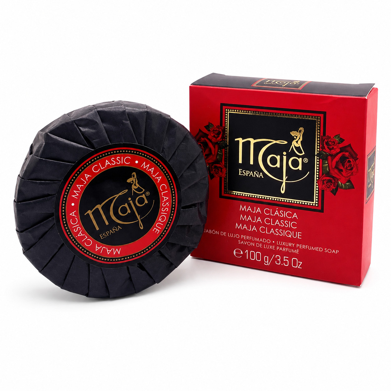 Maja Classic Luxury Perfumed Soap – Jabón de Lujo Perfumado – 100g / 3.5 oz