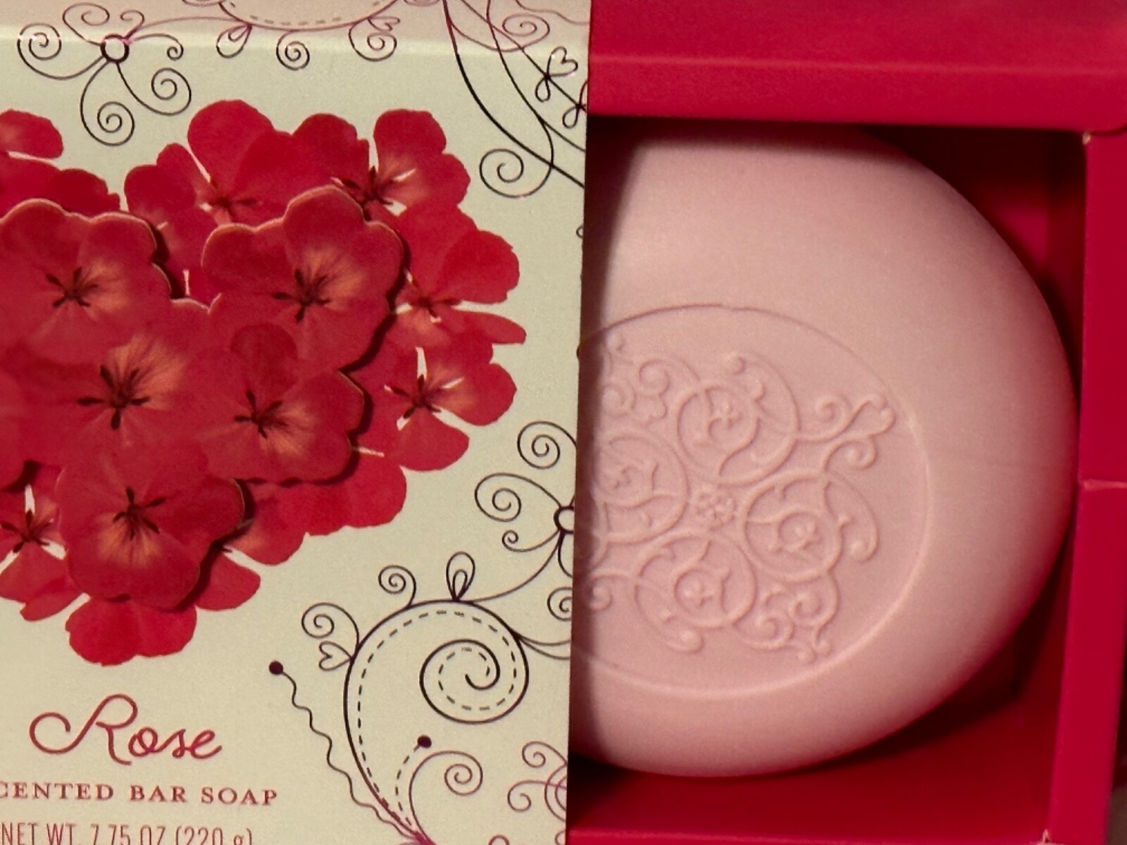 ROSE SCENTED 🌹 BAR SOAP🧼 7.75 oz COMMONWEALTH SOAP & TOILETRIES 🇺🇸