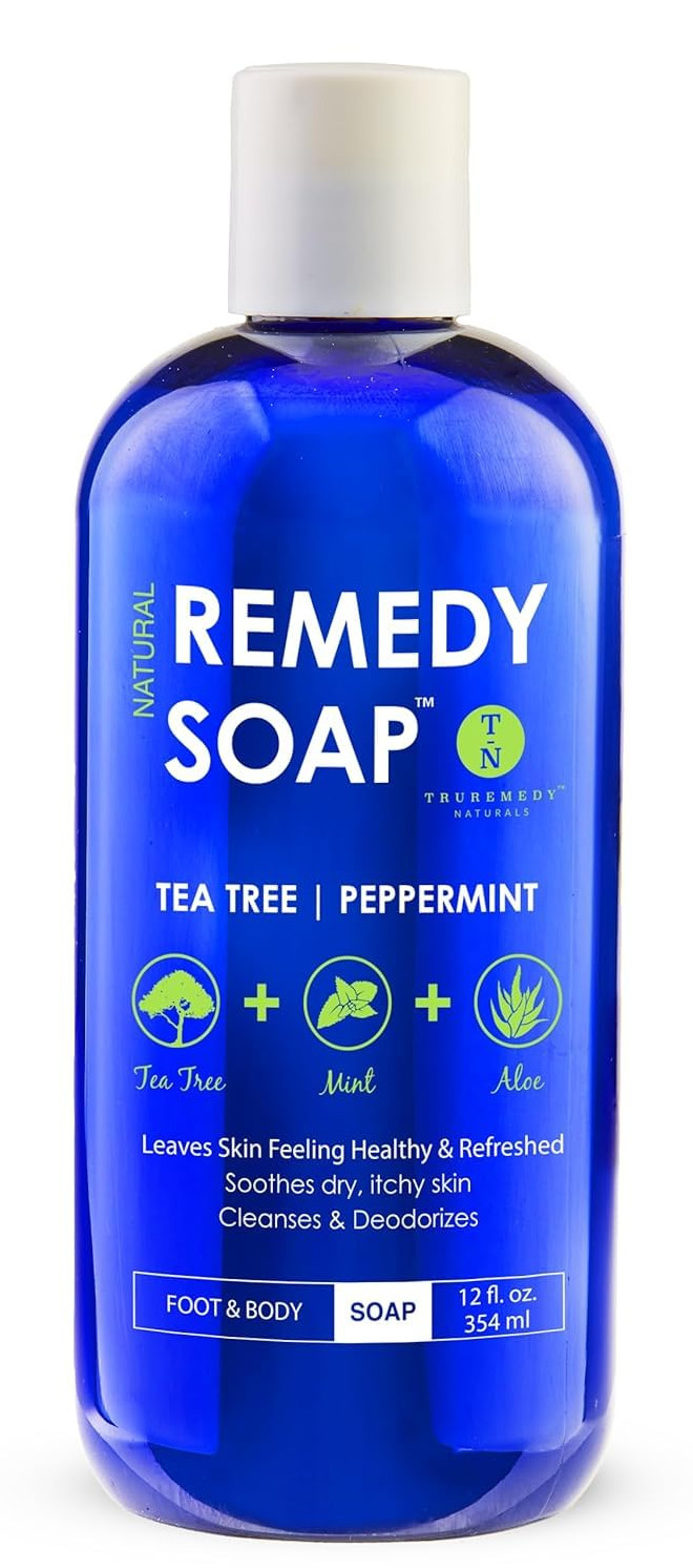 Truremedy Naturals Remedy Tea Tree Oil Body Wash – 12 oz Refreshing Cleanser for