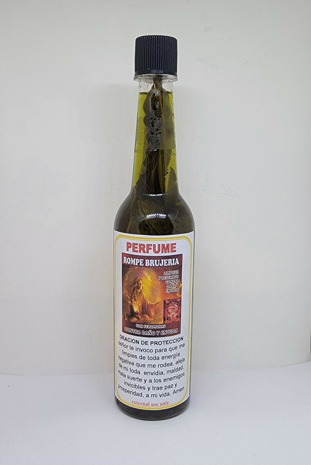 ROMPE BRUJERIA PERFUME PREPARADO PARA PROTECCION Y QUITAR LA MALA SUERTE ORACION
