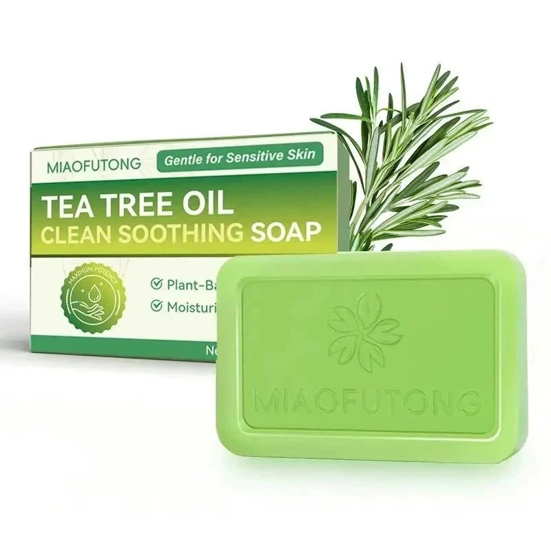 Veloma Soap Tea Tree Soap Bar Soap with Tea Tree Oil Natural Soap Body Skin Care