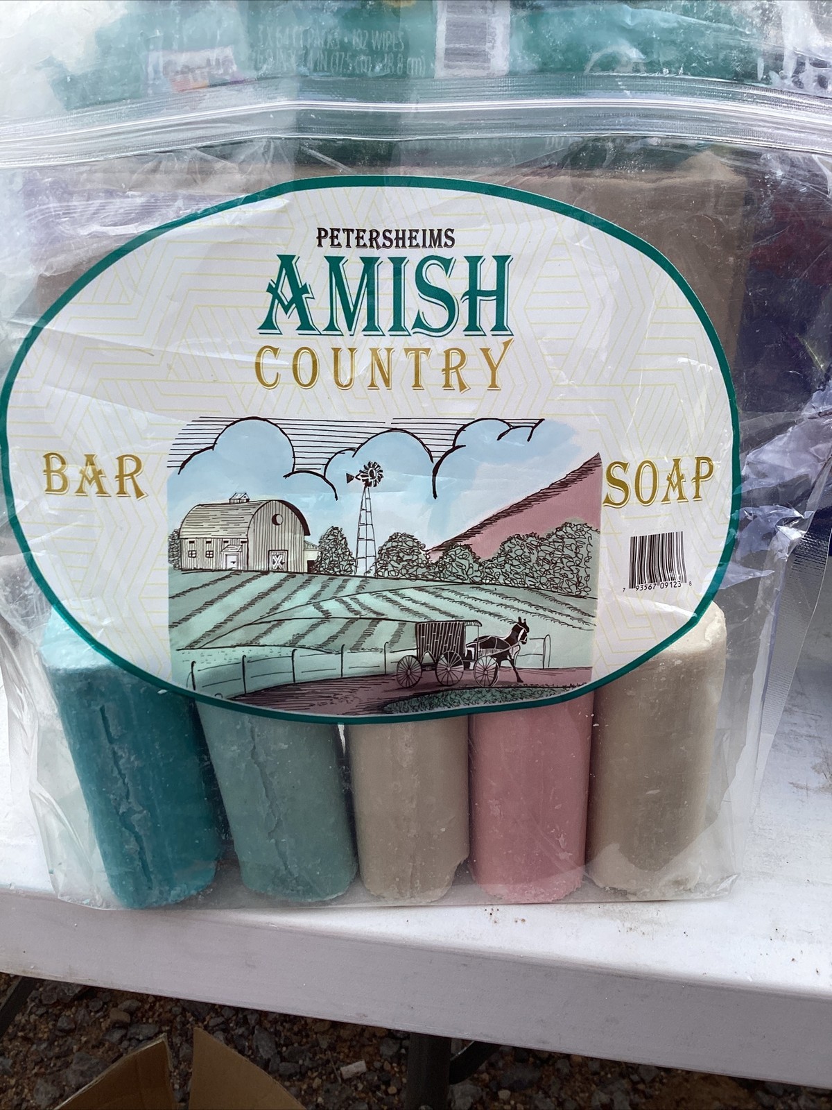Amish Country Bar Soap Pack Of 5 Big 7 oz Bars – See Description – Free Shipping