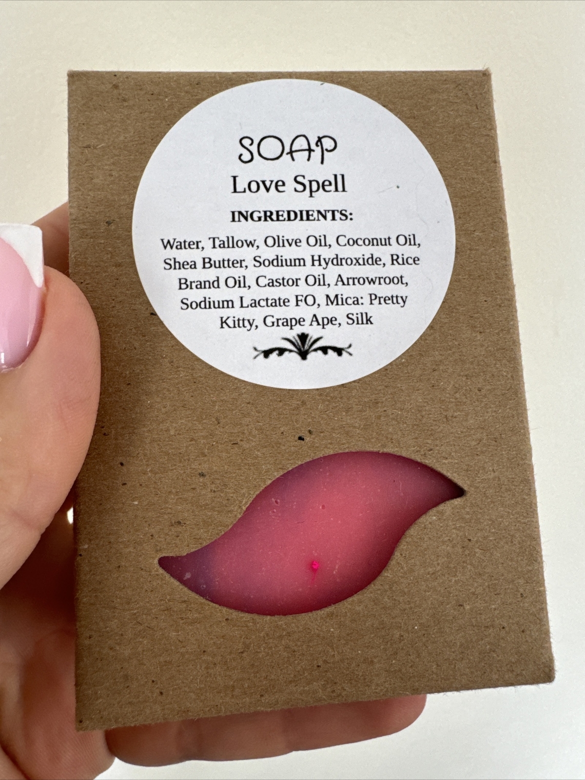 Soap Love Spell Pink