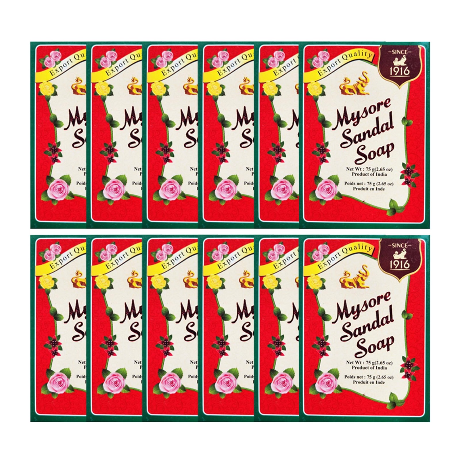 Bath Soap 2.65 oz, 12 Pack