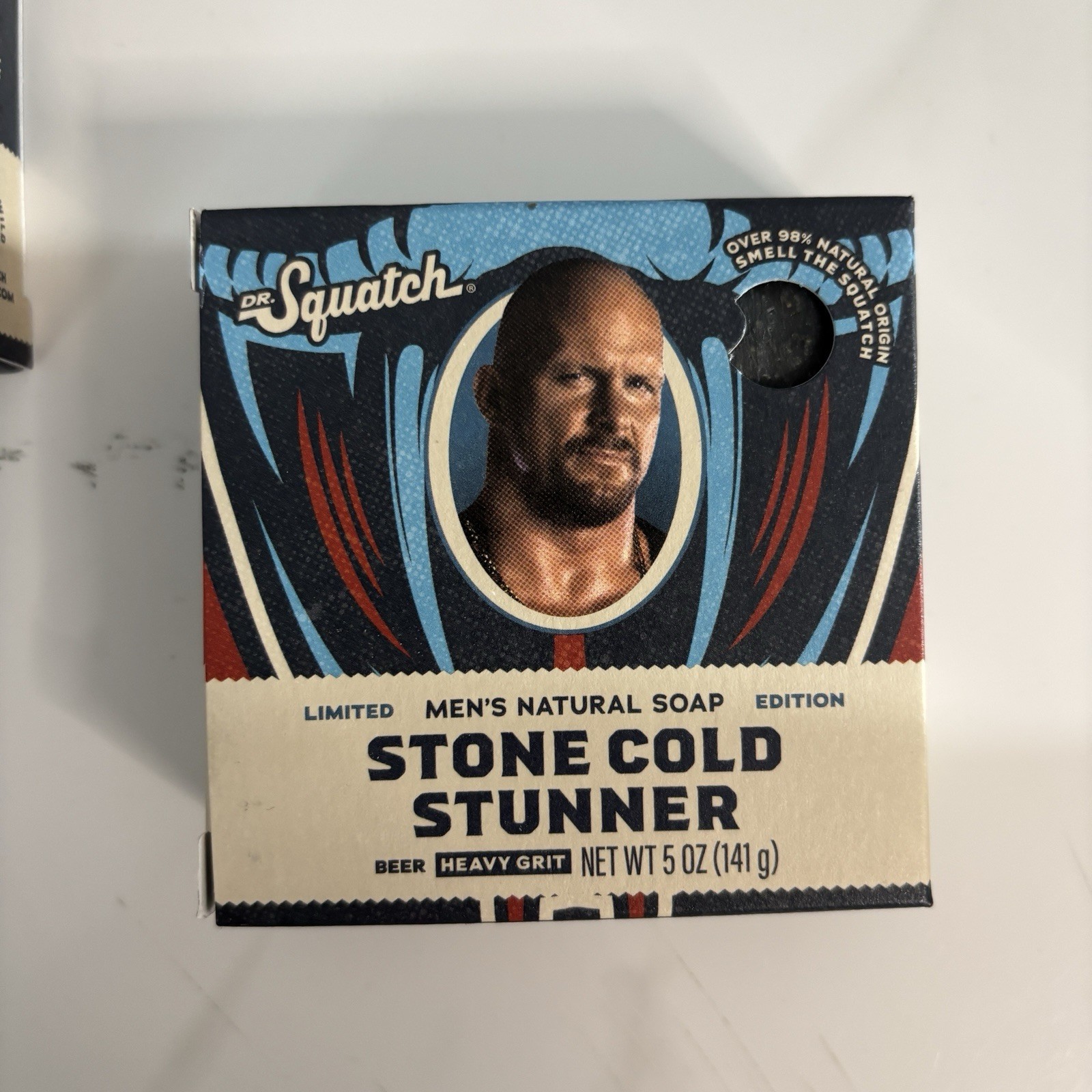 5 Bars Dr. Squatch Men’s Ltd Edition Soap WWE Stone Cold Stunner Mysterio Magic