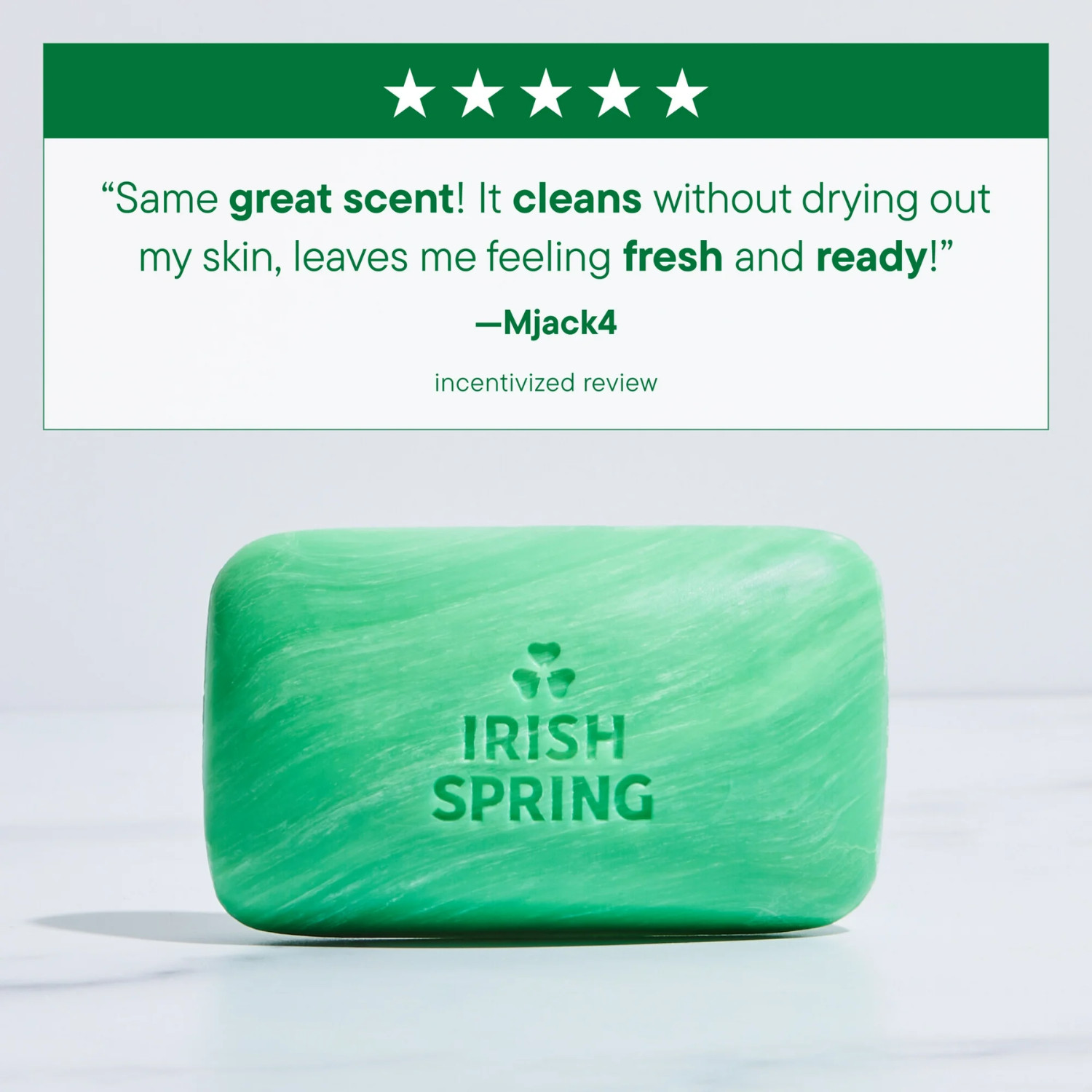 Irish Spring Bar Soap for Men, Original Clean Mens Bar Soap, 12 Pack, 3.7 Oz