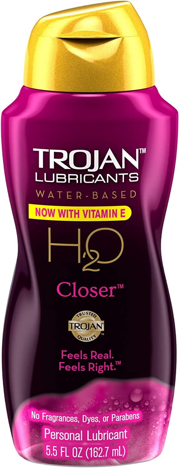 TROJAN Lubricants Water Based H2O Closer, 5.5 oz