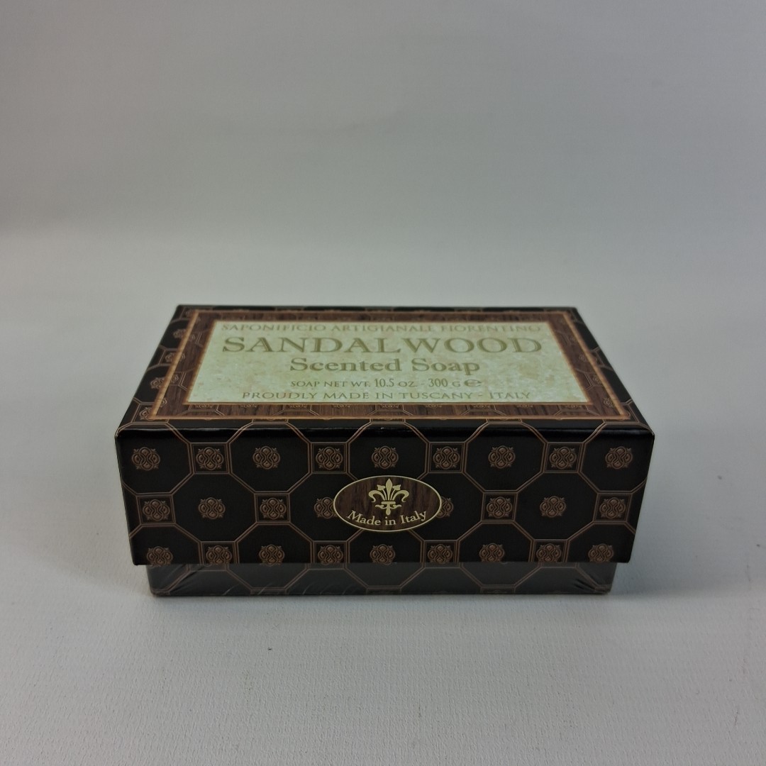Sandalwood Soap Sapone Artigianale Premium Soap Hand Made In Italy 10.5oz