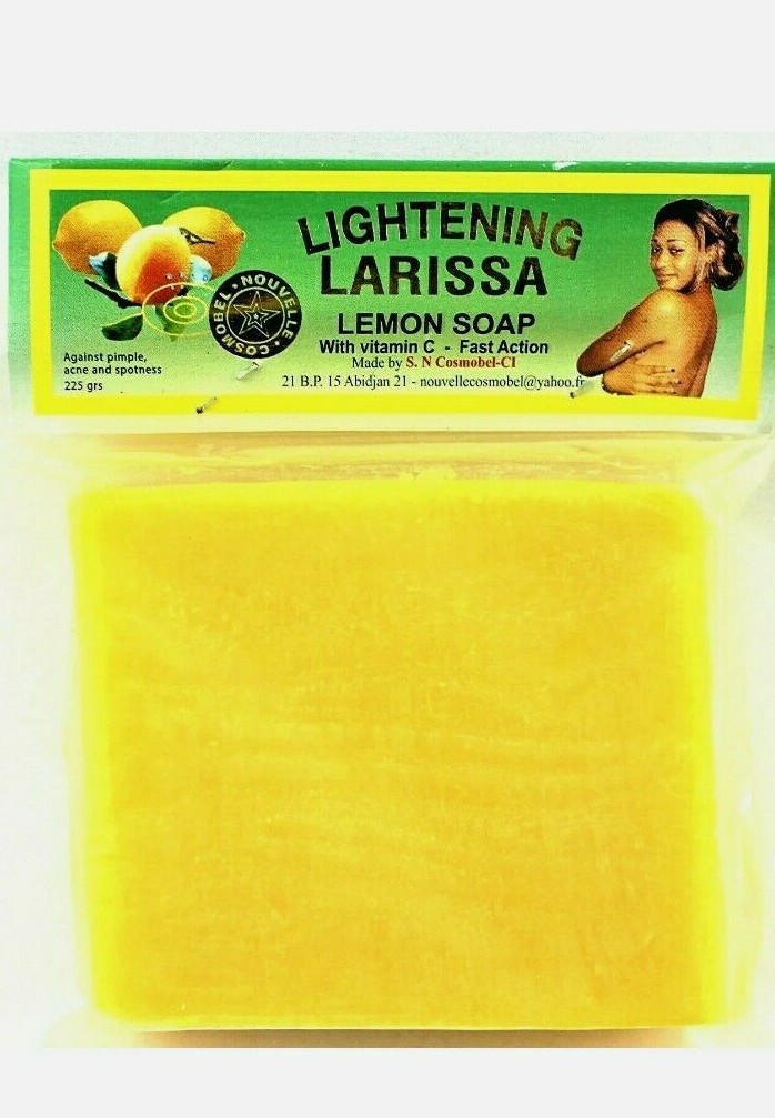 NEW larissa LEMON Beauty Soap Vitamin C, 225g, Nona ALL SKIN ~ FAST SHIPPING