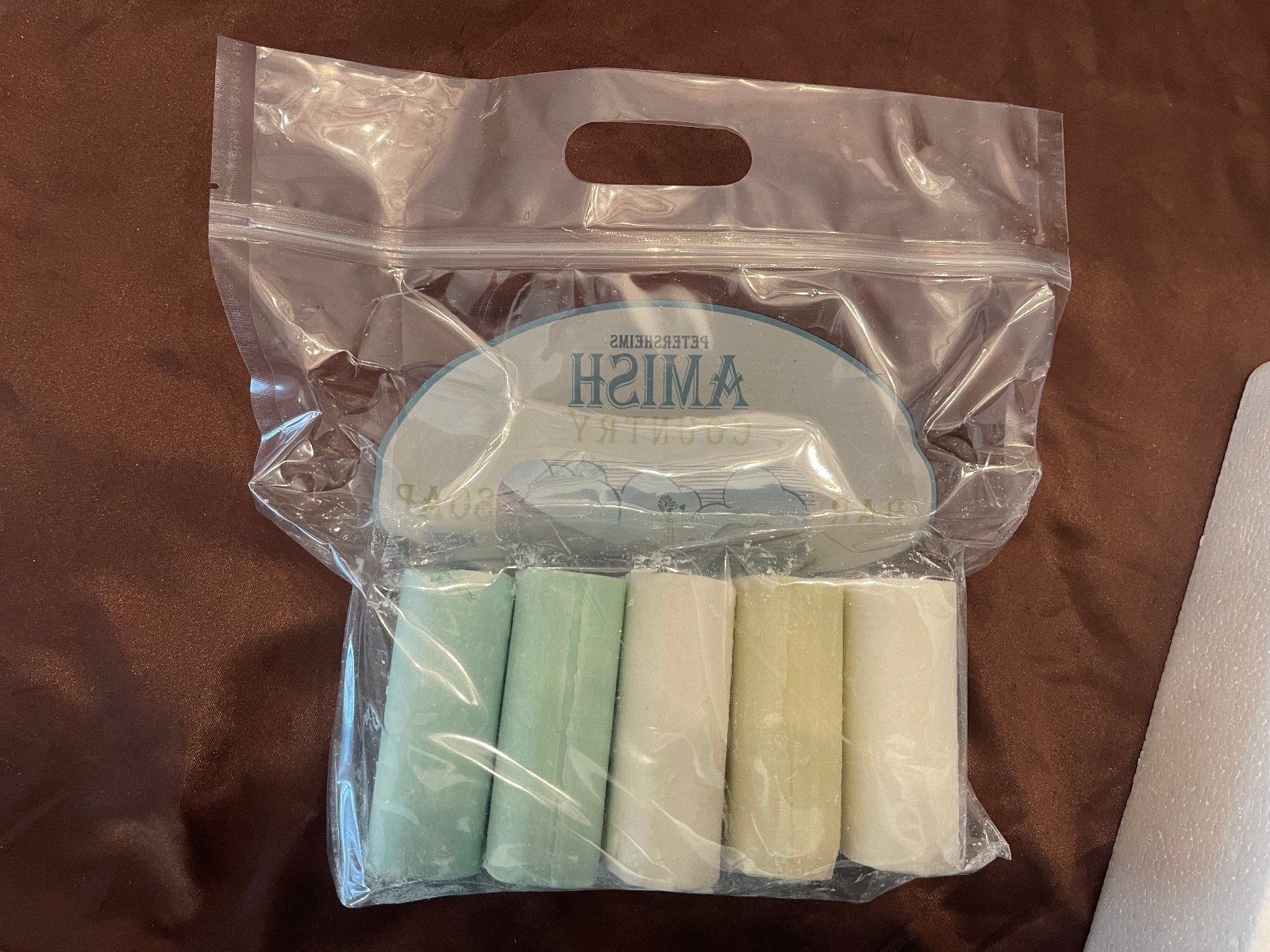 Petersheims Amish Country Bar Soap 5 Pack (Over 2 Pounds of Soap!)
