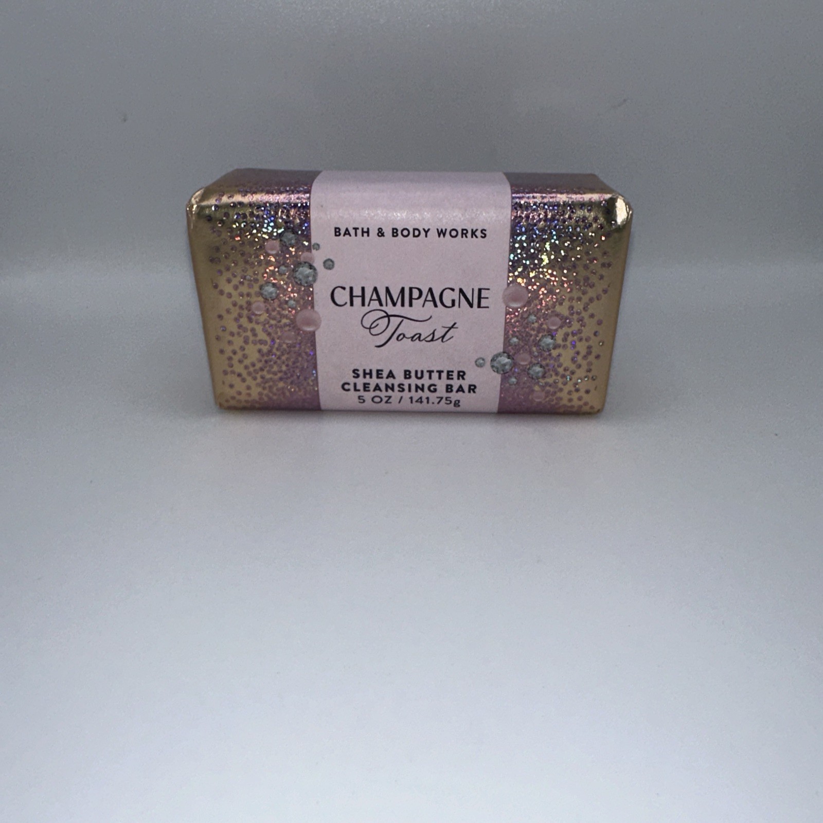 Bath & Body Works – CHAMPAGNE TOAST- Shea Butter Cleansing Bar 5 oz Body Soap