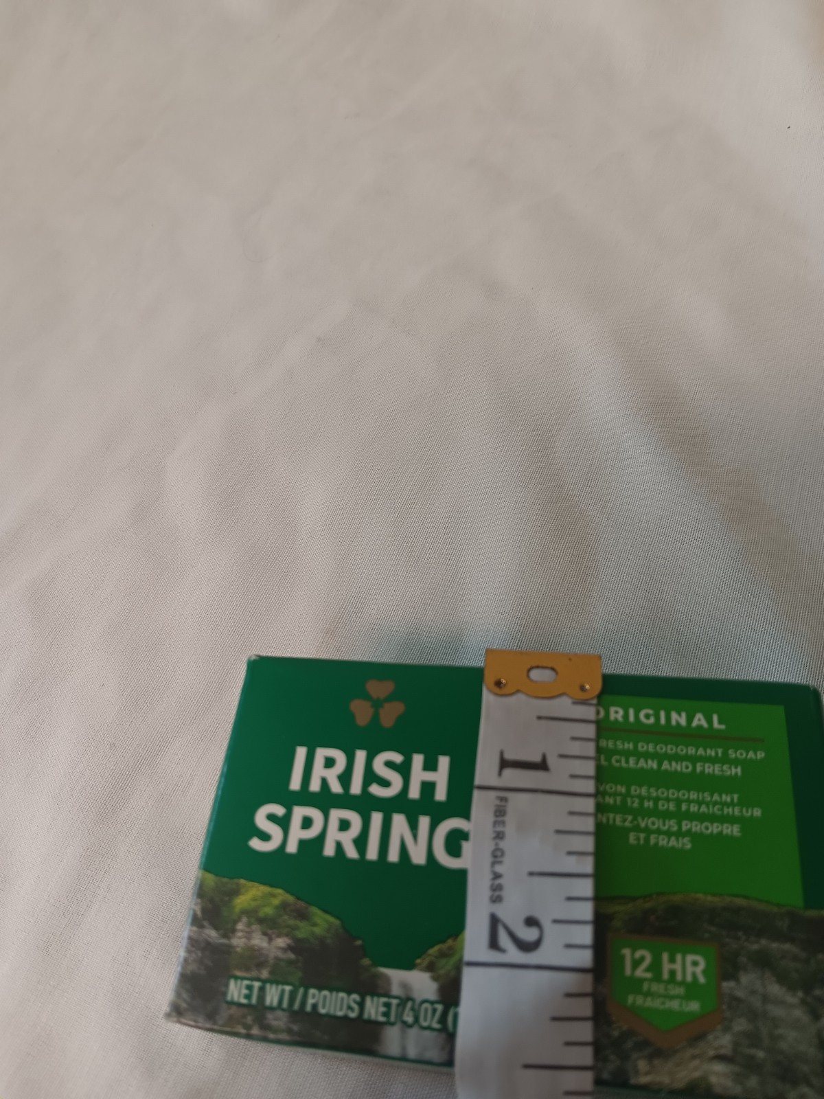 Irish Spring Original Scent Deodorant Soap Bar 4 oz Gluten/Paraben-Free