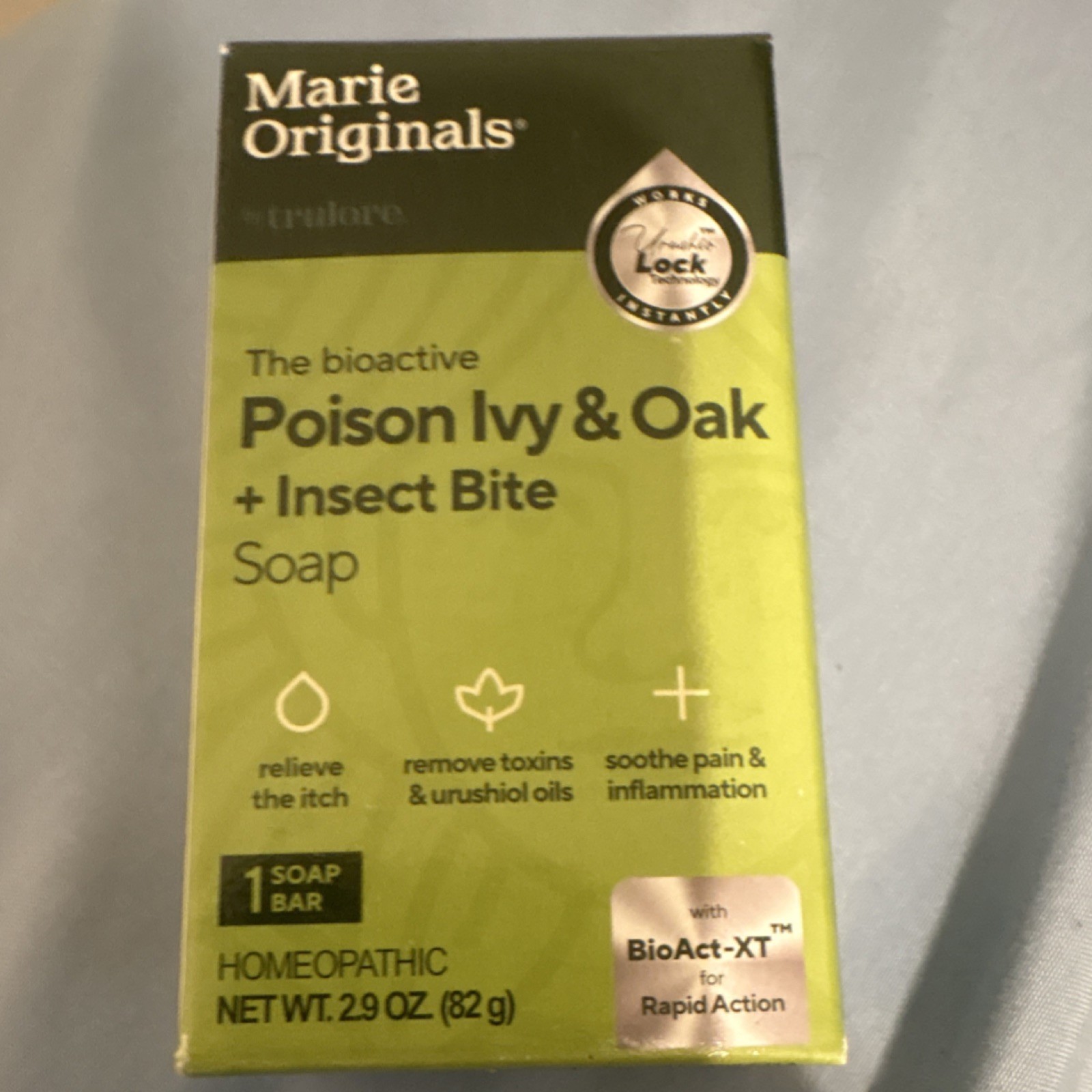 Marie Originals Poison Ivy Oak Insect Bite Homeopathic Soap Bar 2.9 oz
