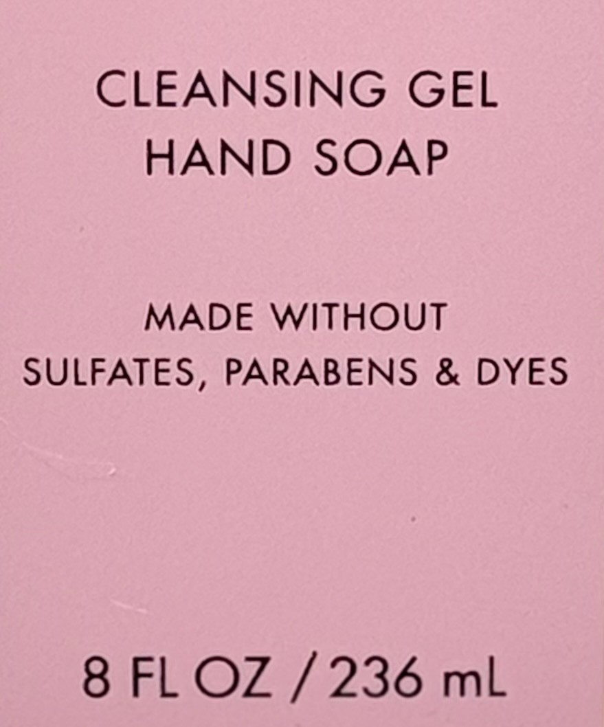 1 NEW BATH & BODY WORKS CHAMPAGNE TOAST CLEANSING GEL HAND SOAP WASH PUMP 8 OZ
