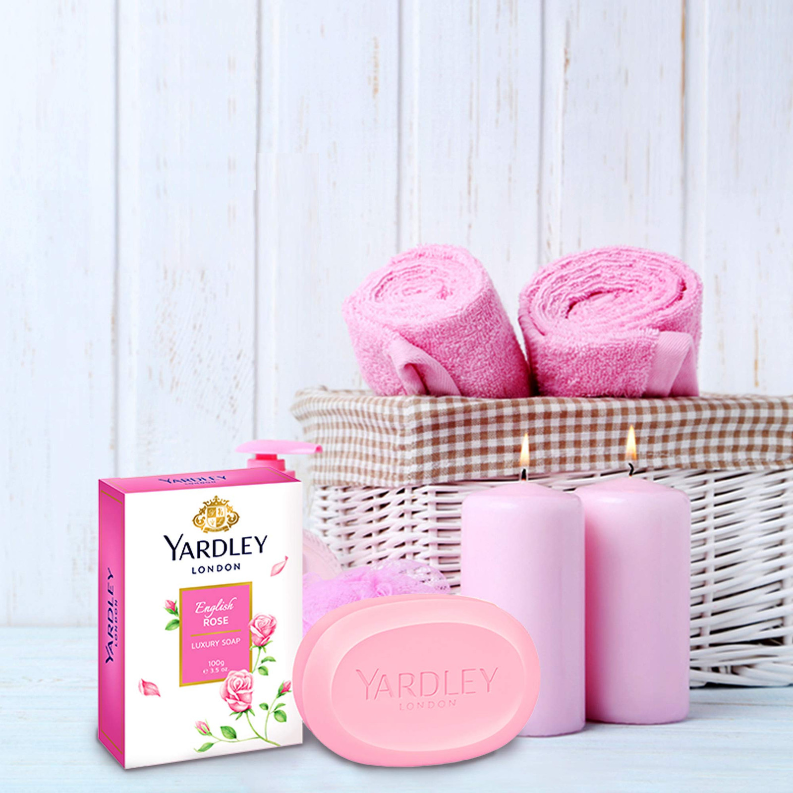 Yardley London English Rose Luxury Soap Set Triple Milled 10.5 Ounces