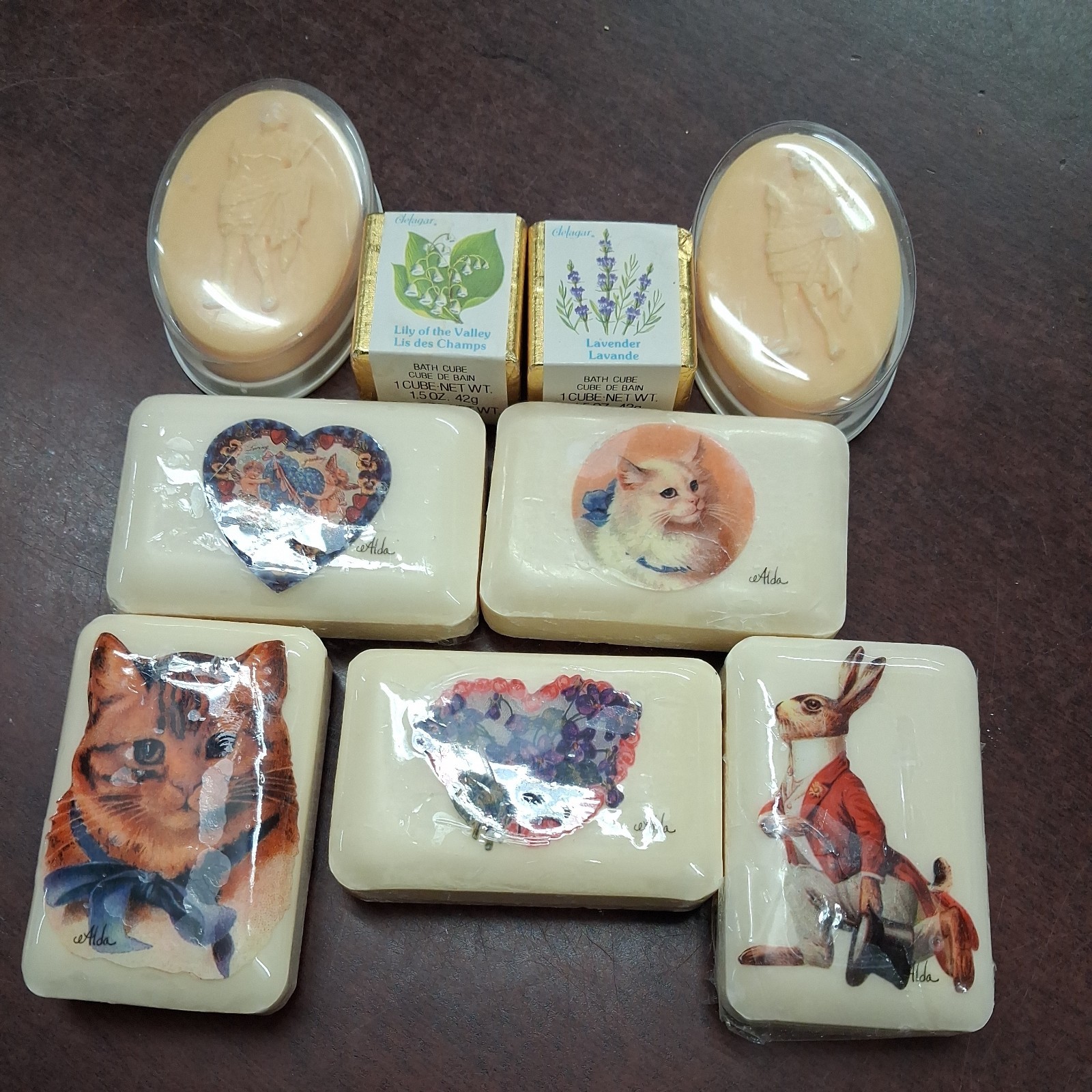 Collection ofALDA’S Forever Triple French Milled Soap SEALED! look!