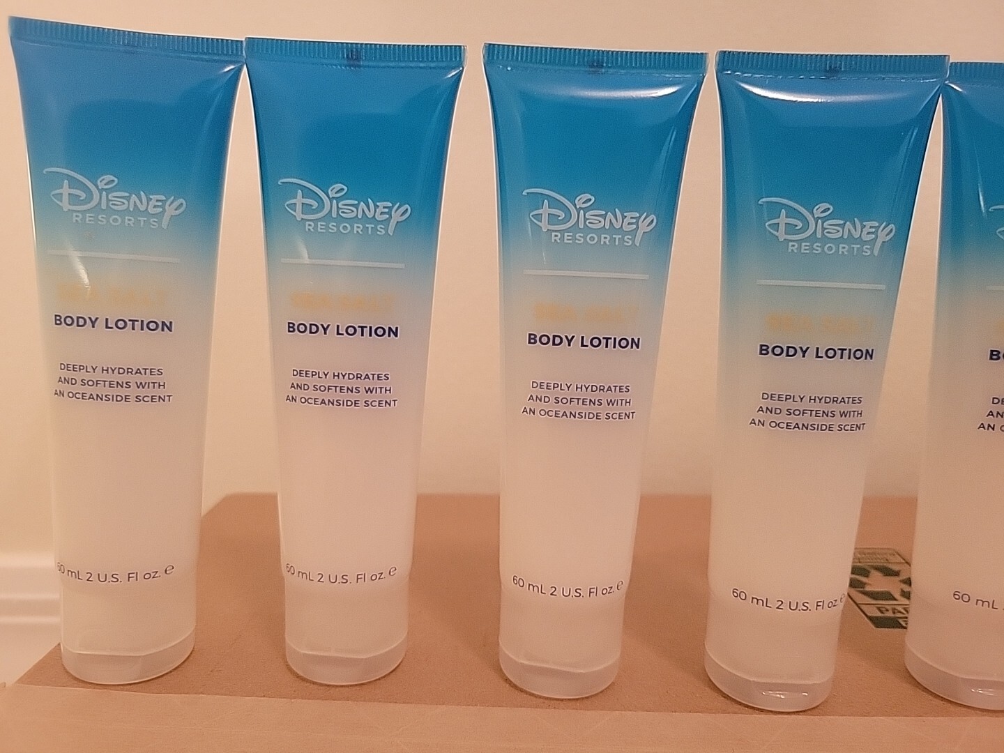Disney Resorts Sea Salt Body Lotion Plus H20 Qty 9 AUTHENTIC From Disney Hotels
